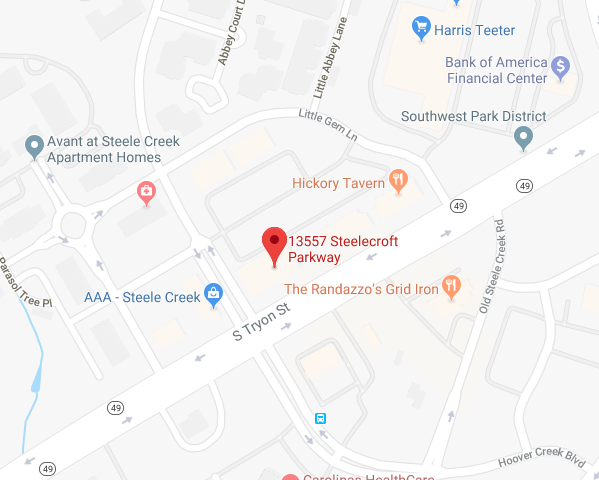 Steele Creek map