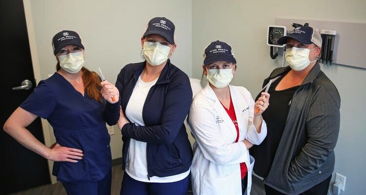 Charlotte Business Journal: How these Charlotte health-care heroes are fighting Covid-19, featuring Dr. Jennifer Womack