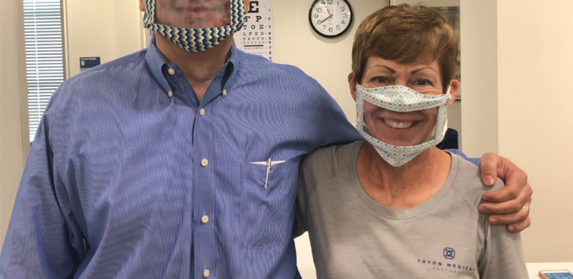 Crafty & Caring – Nurse Creates Facemasks With Deaf Patient in Mind