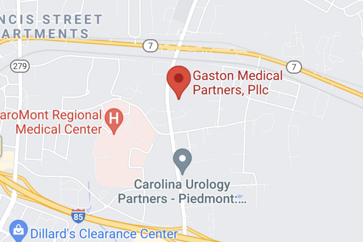 Gaston map