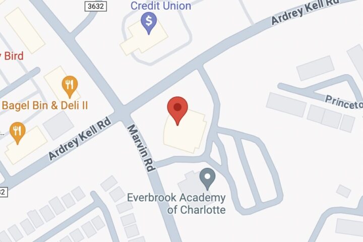 Tryon Endoscopy Center map